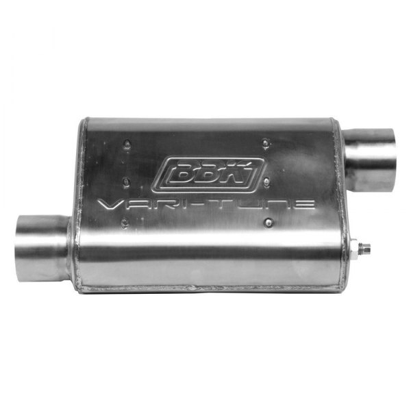 BBK® - Varitune Series™ Stainless Steel Oval Gray Exhaust Muffler