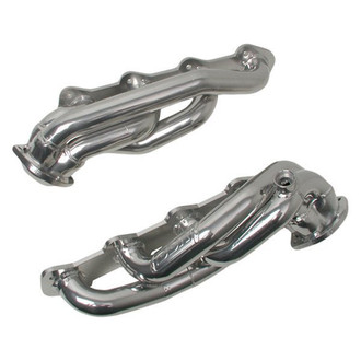 BBK® - Tuned Length Steel Silver Ceramic Coated Short Tube Exhaust Headers