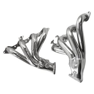 BBK® - Tuned Length Steel Silver Ceramic Coated Short Tube Exhaust Headers