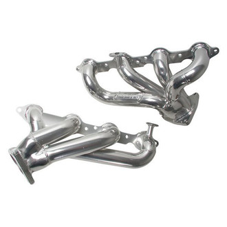 BBK® - Tuned Length Steel Silver Ceramic Coated Short Tube Exhaust Headers