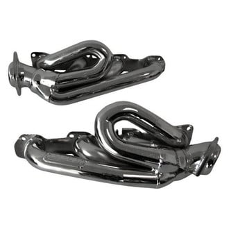 BBK® - Tuned Length Steel Silver Ceramic Coated Short Tube Exhaust Headers