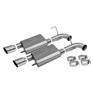 BBK® - Varitune Series™ 304 SS Axle-Back Exhaust System with Split Rear Exit