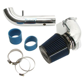 BBK® - Power-Plus Series® Aluminum Chrome Cold Air Intake System with Blue Filter