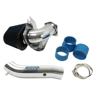 BBK® - Power-Plus Series® Aluminum Chrome Cold Air Intake System with Blue Filter