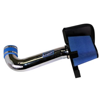 BBK® - Power-Plus Series® Aluminum Chrome Cold Air Intake System with Blue Filter