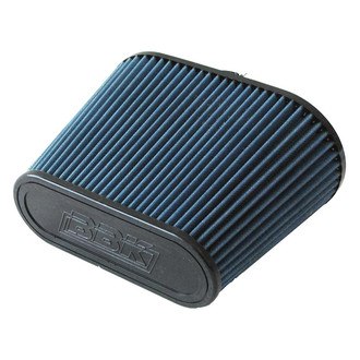BBK® - Oval Tapered Blue Air Filter (10" x 5" BOL x 3.5" ID x 9.75" L)