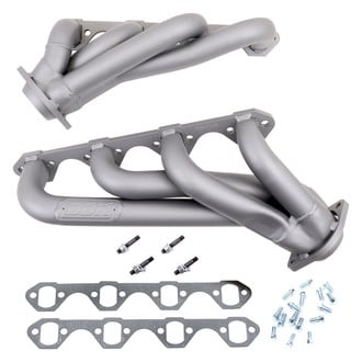 BBK® - Premium Series™ Steel Titanium Ceramic Short Tube Swap Exhaust Headers