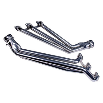 BBK® - CNC Series™ Steel Titanium Ceramic Long Tube Exhaust Headers
