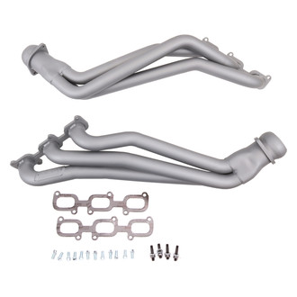 BBK® - CNC Series™ Steel Titanium Ceramic Long Tube Exhaust Headers
