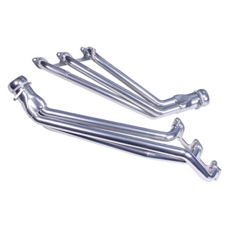 BBK® - CNC Series™ Steel Silver Ceramic Coated Long Tube Exhaust Headers