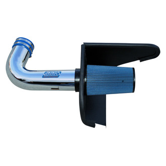 BBK® - Power-Plus Series® Aluminum Chrome Cold Air Intake System with Blue Filter