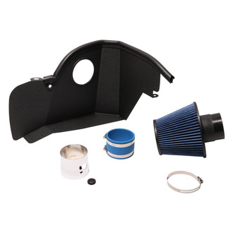 BBK® - Power-Plus Series® Aluminum Chrome Cold Air Intake System with Blue Filter