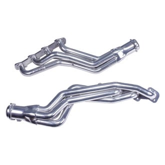 BBK® 35300 - CNC Series™ Steel Silver Ceramic Coated Long Tube Exhaust Headers