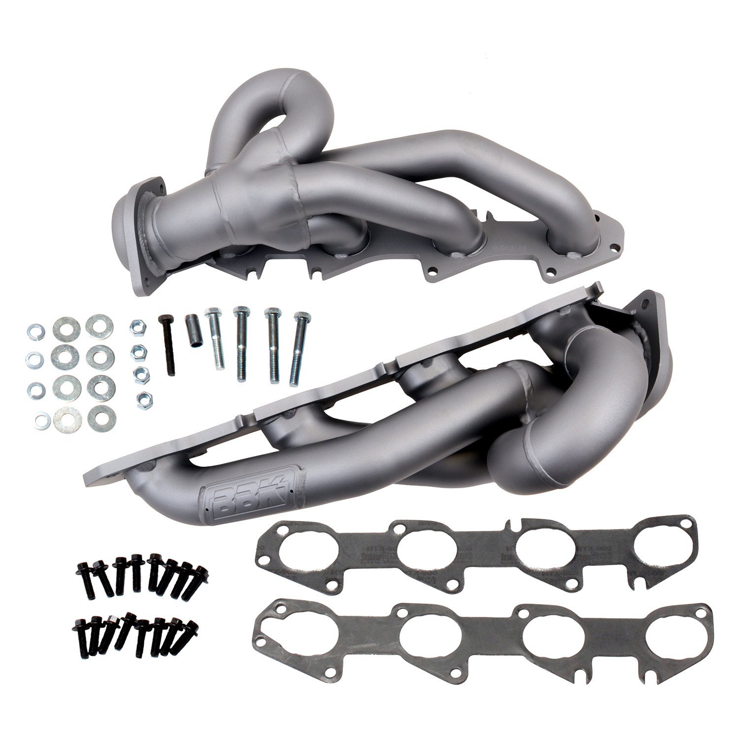 BBK® 4014 Tuned Length Steel Titanium Ceramic Short Tube Exhaust Headers