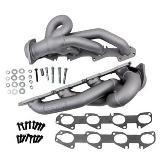 BBK® - Tuned Length Steel Titanium Ceramic Short Tube Exhaust Headers
