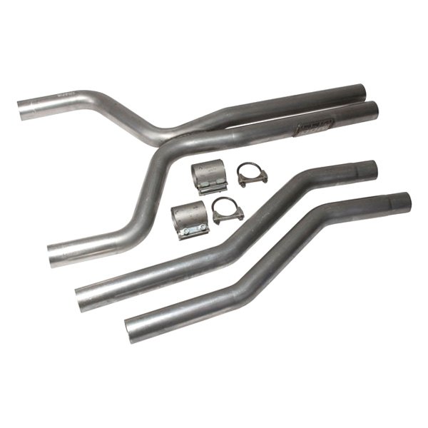 BBK® 4024 CNC Series™ Aluminized Steel Muffler Delete XPipes