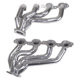 BBK® - Tuned Length Steel Silver Ceramic Coated Short Tube Exhaust Headers