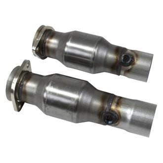 BBK® - CNC Series™ Short Aluminized Steel High Flow Catted Mid-Pipes