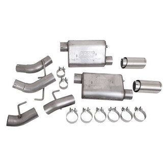 BBK® - Varitune Series™ 304 SS Axle-Back Exhaust System with Split Rear Exit