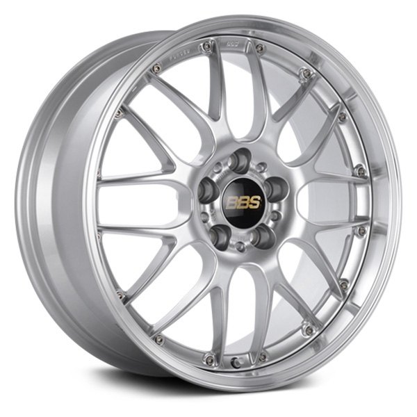 BBS® - RS-GT Diamond Silver with Dia-Cut Rim and Clear Coat