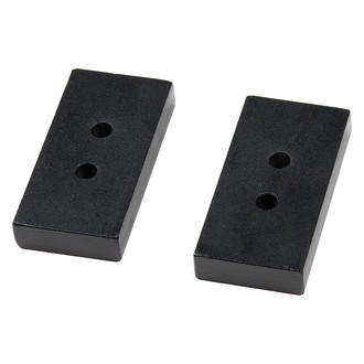 BDS Suspension® - 1" Flat Rear Leaf Spring Block Kit