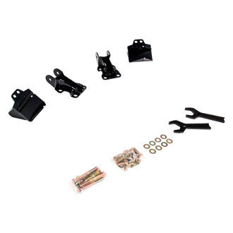 BDS Suspension® - RECOIL Rear Traction Bar Mounting Kit