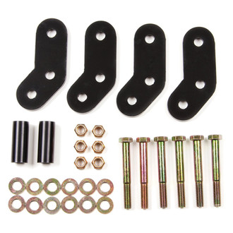 BDS Suspension® - 1.25"-1.5" Front Leaf Spring Shackle Kit