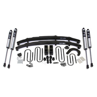 BDS Suspension® - 4" x 4" Block Front and Rear Suspension Lift Kit