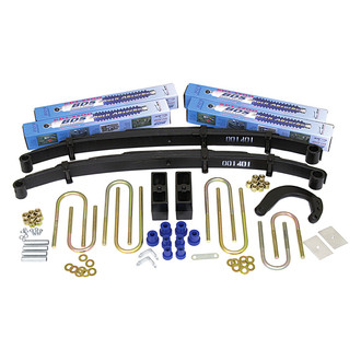 BDS Suspension® - 4" x 4" Standard Front and Rear Suspension Lift Kit