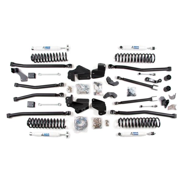 BDS Suspension® 1420H 4" x 4" Standard Front and Rear Suspension Lift Kit
