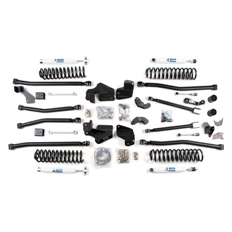BDS Suspension® - 4" x 4" Standard Front and Rear Suspension Lift Kit