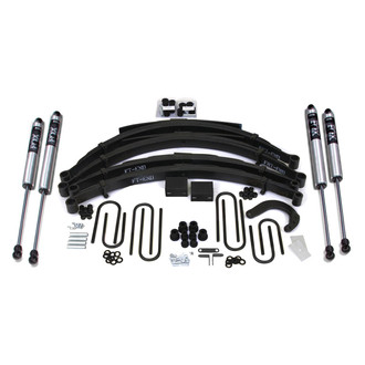 BDS Suspension® - 4" x 4" Spring Front and Rear Suspension Lift Kit