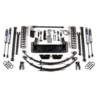 BDS Suspension® - 6.5" x 6.5" Long Arm Front and Rear Suspension Lift Kit