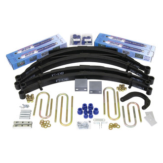 BDS Suspension® - 8" x 8" Standard Front and Rear Suspension Lift Kit