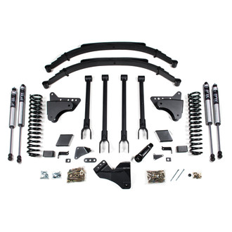 BDS Suspension® - 8" x 6" 4-Link Front and Rear Suspension Lift Kit
