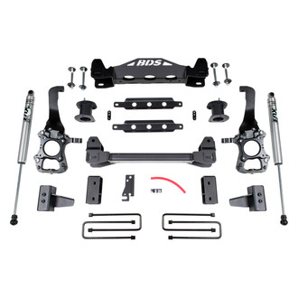 BDS Suspension® - 4" x 2.5" Standard Front and Rear Suspension Lift Kit