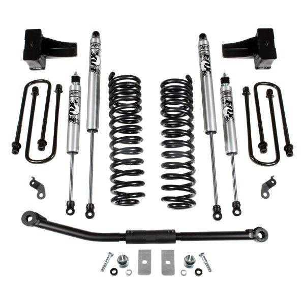 BDS Suspension® 1510H 2.5" x 2.5" Standard Front and Rear Suspension