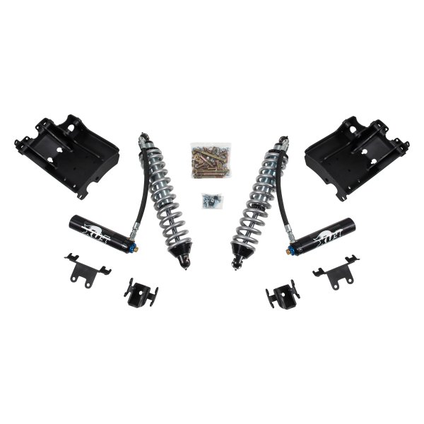 BDS Suspension® - Front Shock to Coilover Conversion Lift Kit