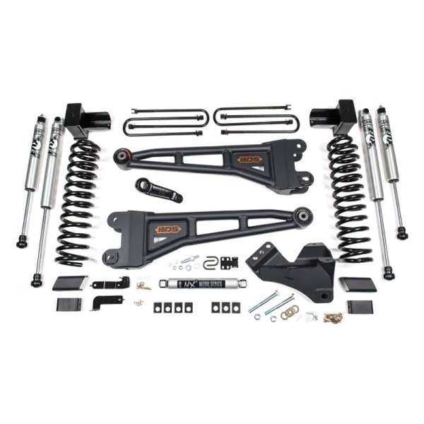 BDS Suspension® 1521H 4" x 2.5" Standard Front and Rear Suspension