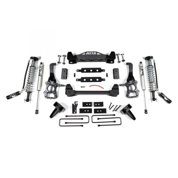 BDS Suspension® 1522FDSC 6" x 4" Standard Front and Rear Suspension