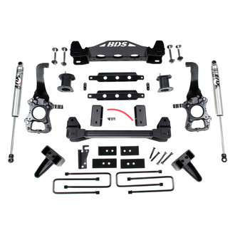 BDS Suspension® - 6" x 4" Standard Front and Rear Suspension Lift Kit
