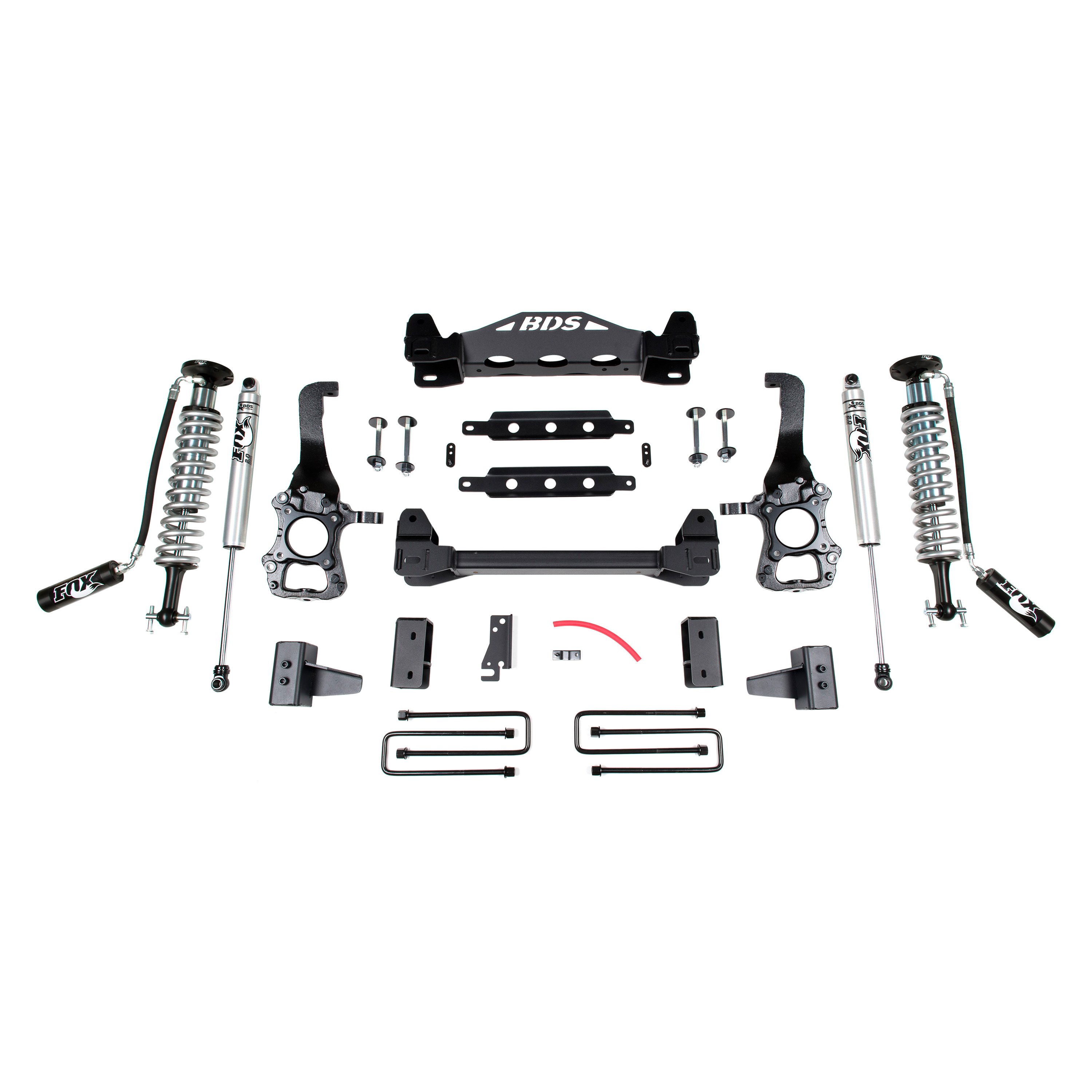 BDS Suspension® Ford F150 RWD 2018 4" x 2.5" Standard Front and Rear