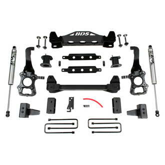 BDS Suspension® - 4" x 2.5" Standard Front and Rear Suspension Lift Kit
