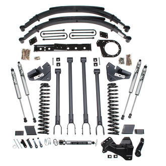 BDS Suspension® - 6" x 4" Standard Front and Rear Suspension Lift Kit