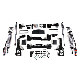 BDS Suspension® - 4" Coilover System Front and Rear Suspension Lift Kit