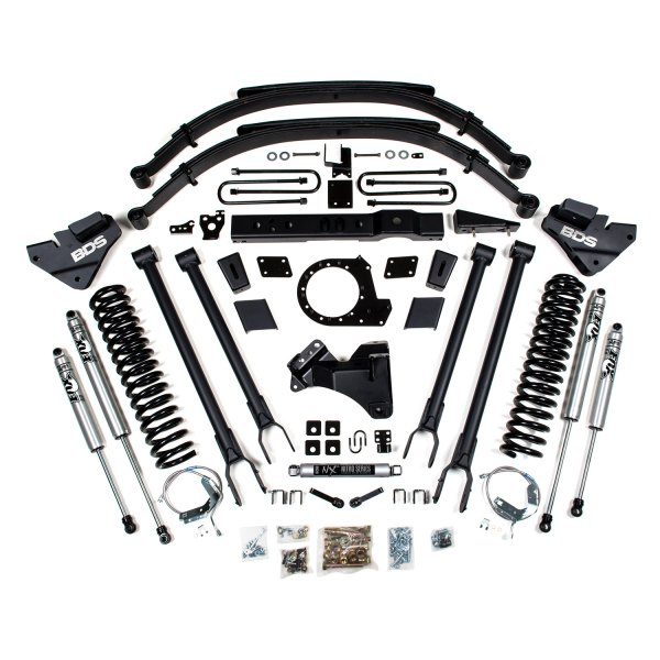 BDS Suspension® - 4-Link Front and Rear Suspension Lift Kit