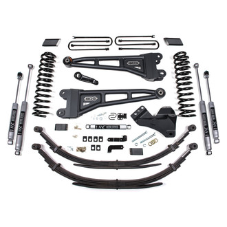 BDS Suspension® - 4" Radius Arm Front and Rear Suspension Lift Kit