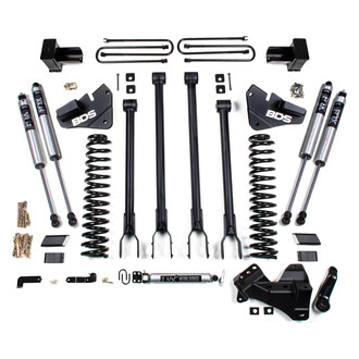 BDS Suspension® - 4" 4-Link Front and Rear Suspension Lift Kit