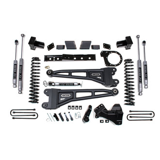BDS Suspension® - 6" Radius Arm Front and Rear Suspension Lift Kit