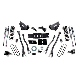 BDS Suspension® - 6" x 5" 4-Link Front and Rear Suspension Lift Kit
